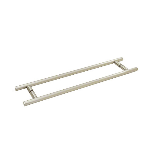 Modern stainless steel towel bar for bathroom. Durable, sleek design, perfect for glass or mirror installations.