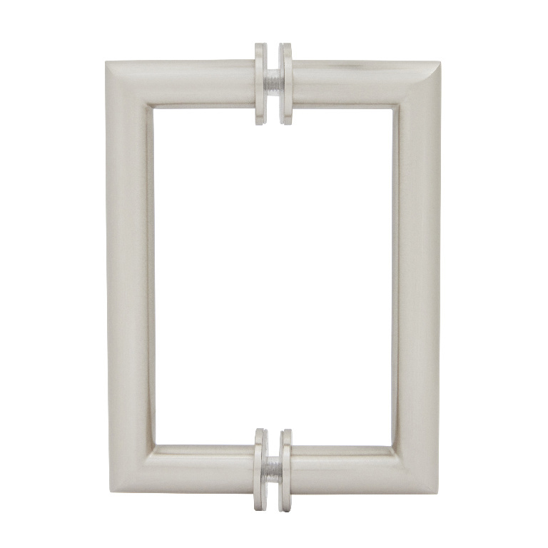 White glass mirror frame for home decor and interior design.
