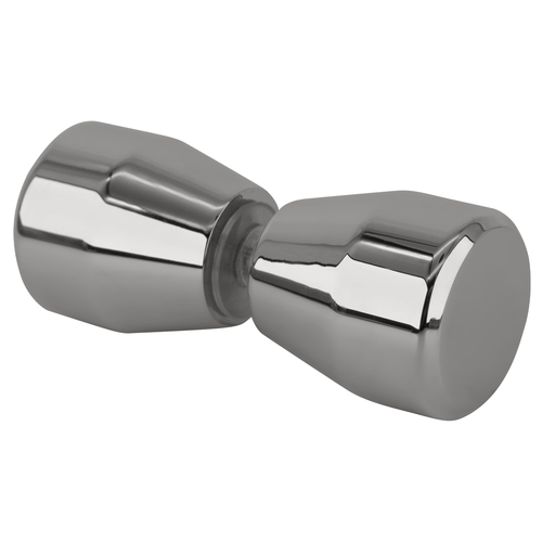 Polished Chrome Glass Door Handle for Shower Enclosures.