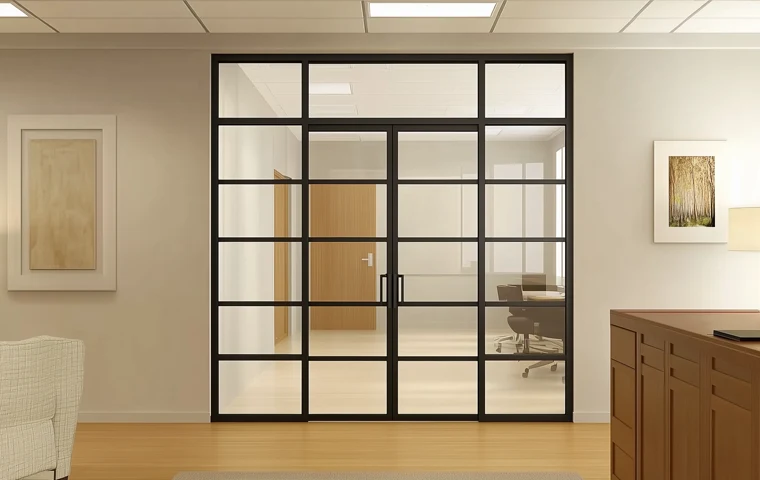 Custom Steel Glass Partitions