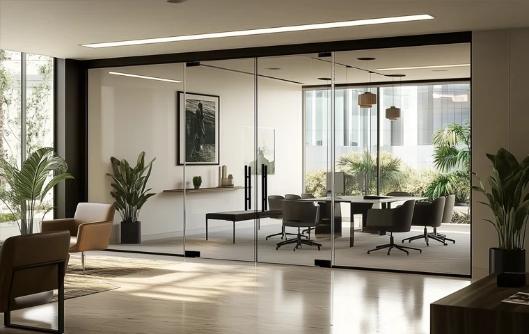 Frameless Glass Partitions