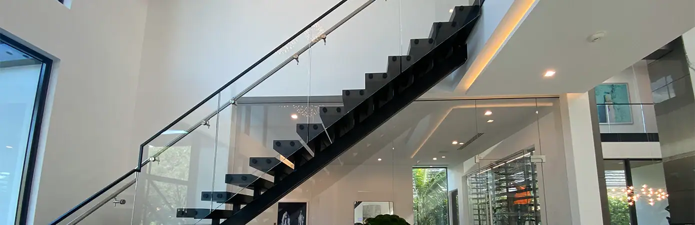 Floating Stairs in Martin County: The Perfect Modern Touch for Custom Homes