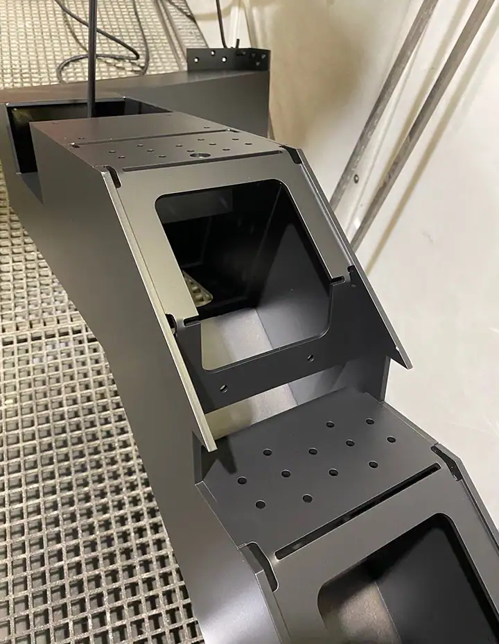 High-quality mirror frame with glass finishing for home decor.