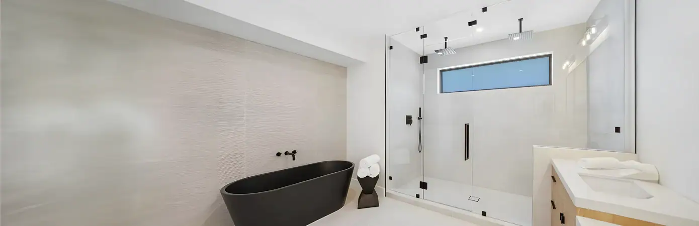 Elegant Glass Shower Enclosures for Homes in Palm Beach, Boca Raton, Delray Beach & Highland Beach