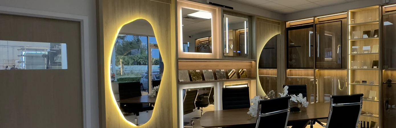 Minimal Meets Magical: Custom LED Mirrors for South Florida Interiors