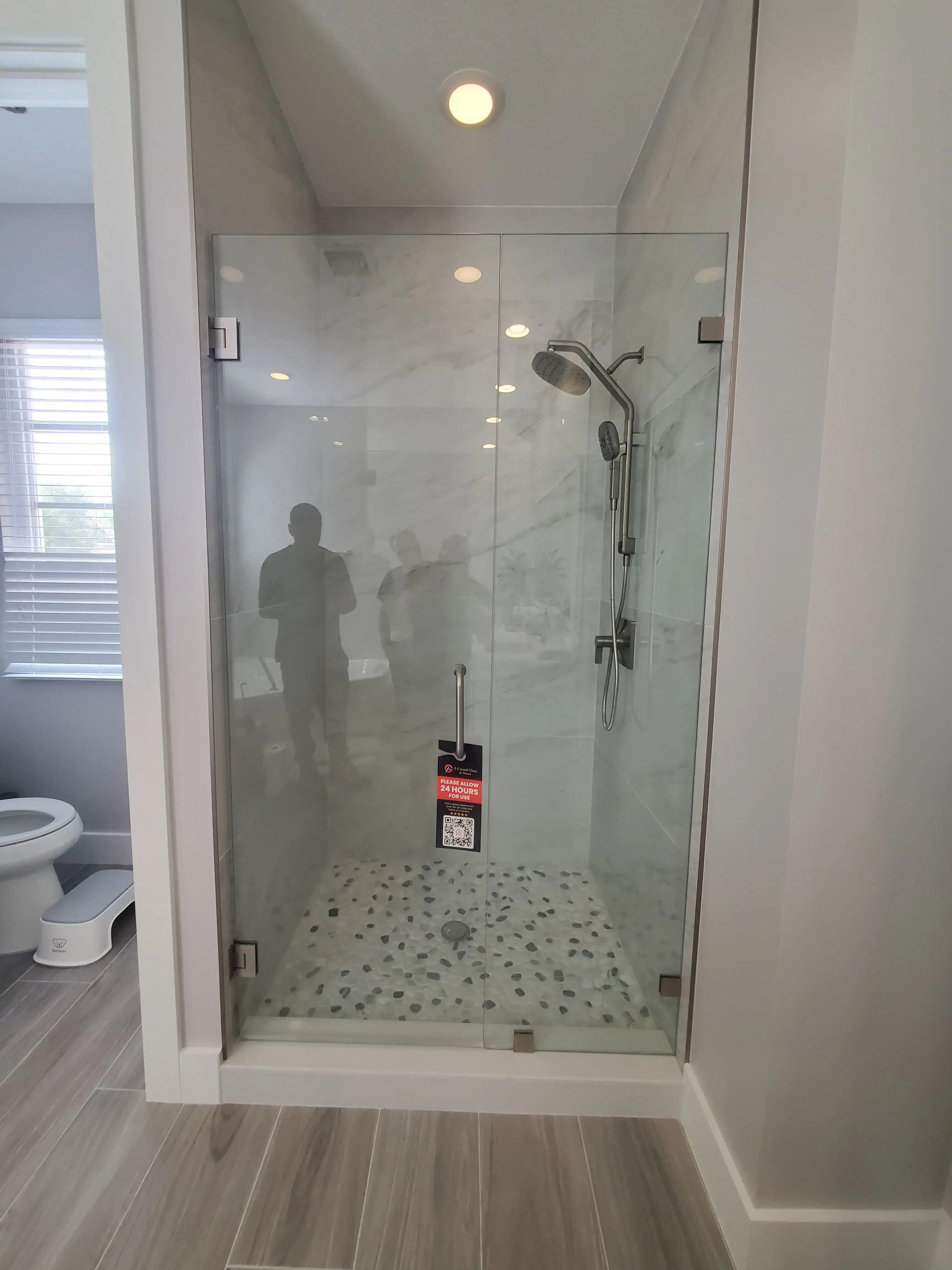 Shower Door | Bandon Lane Residence