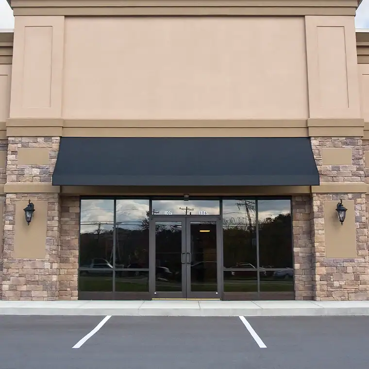 High-quality glass and mirror installation services for commercial buildings.