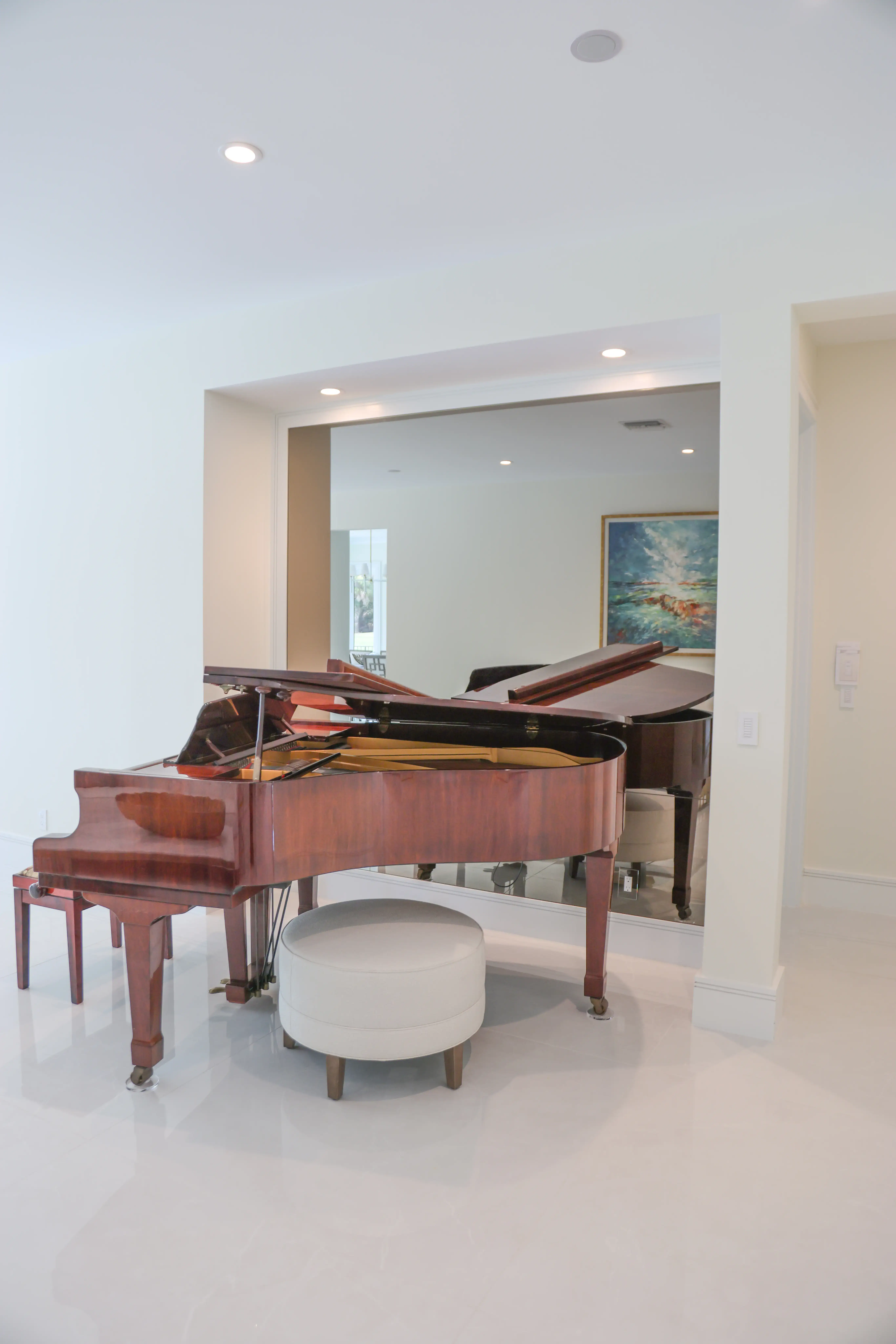 Antique Mirrors | White Pelican Way Residence