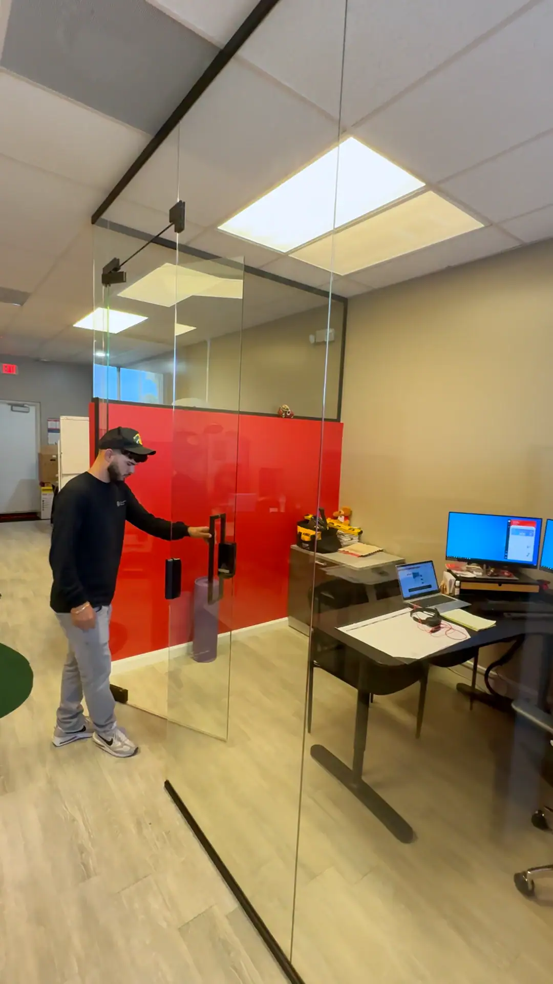 Glass Partition | Woolbright Road Office