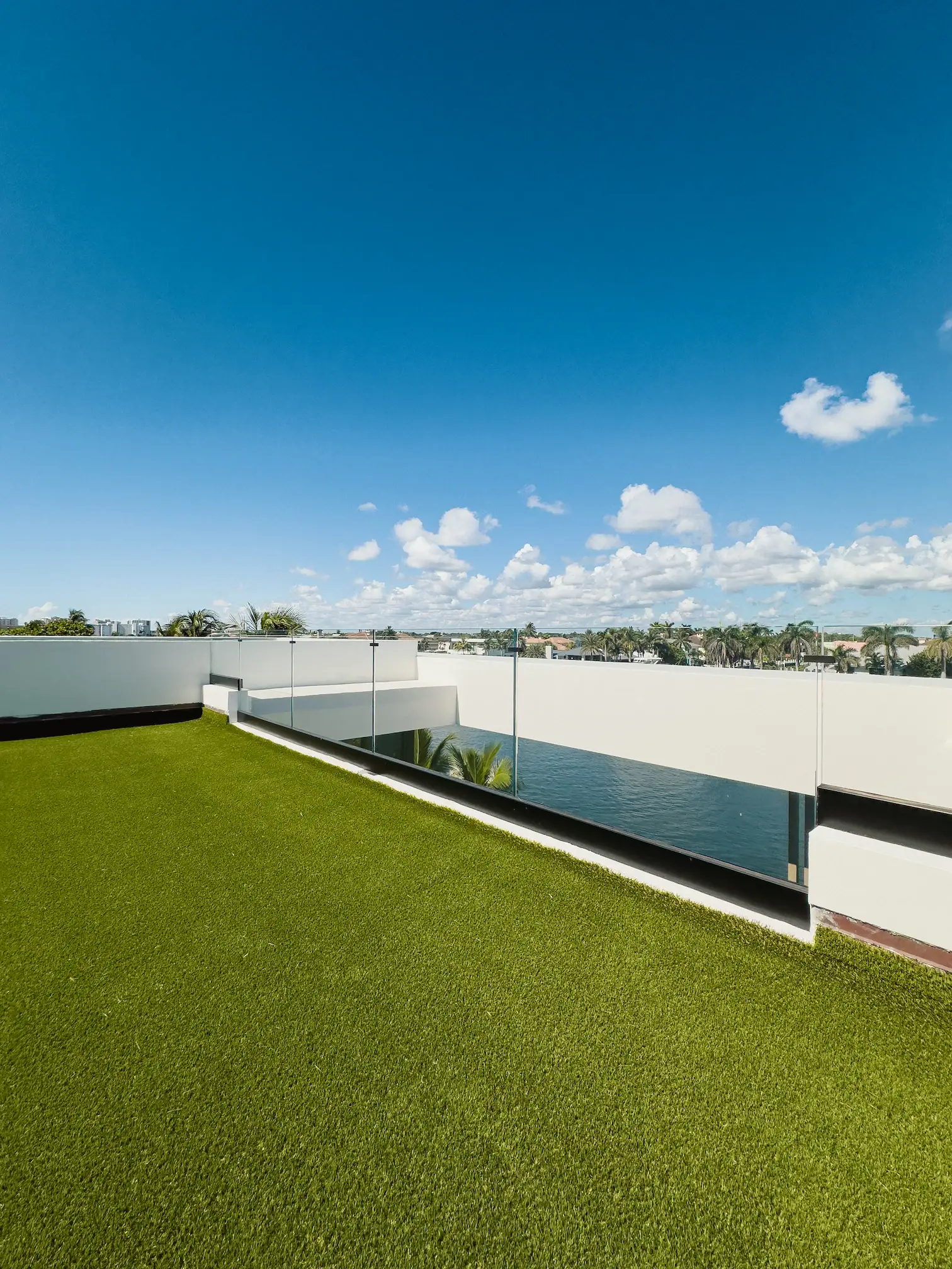 Exterior Glass Railing | S Ocean Blv Residence