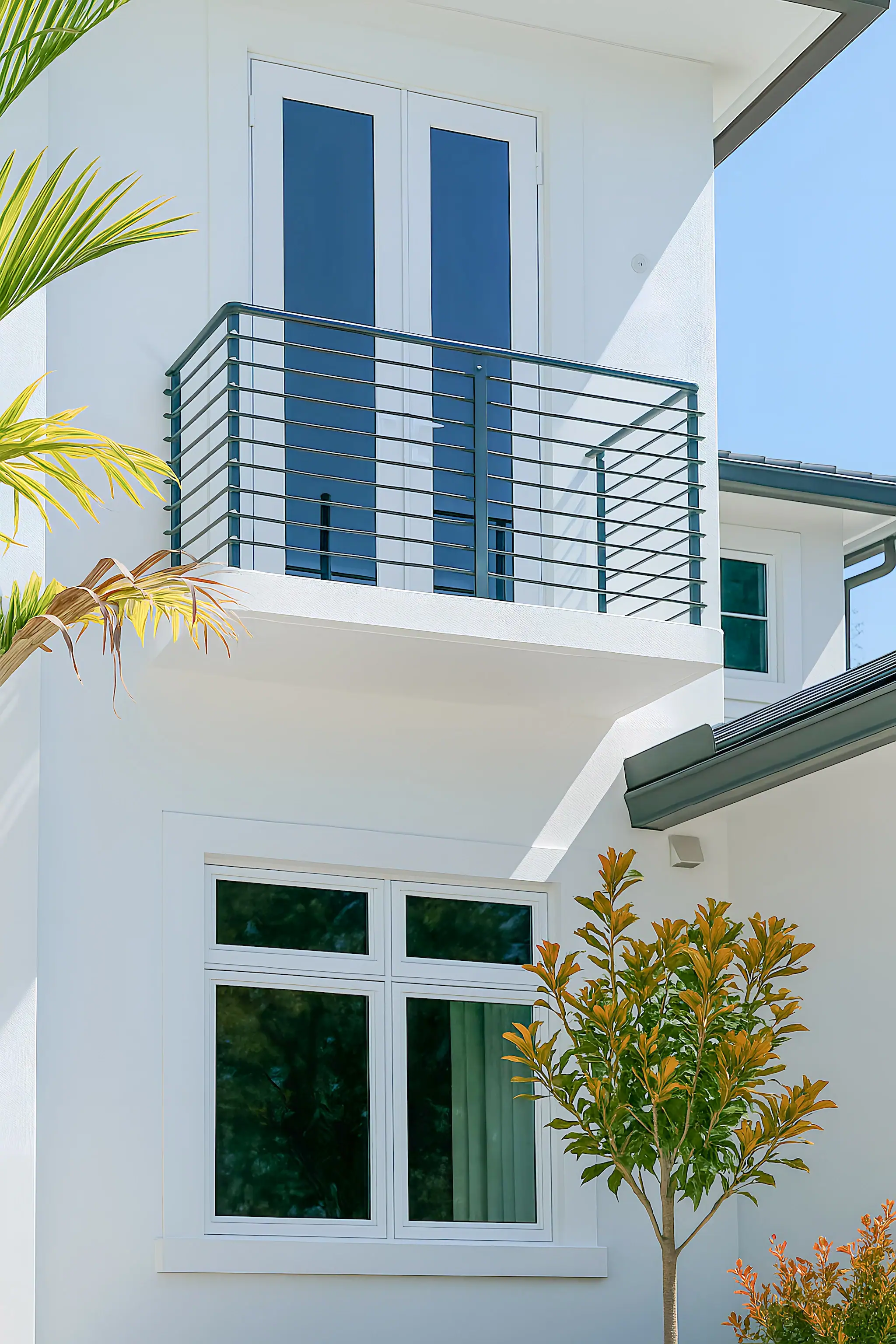 Exterior Railing | Holly Lane Residence