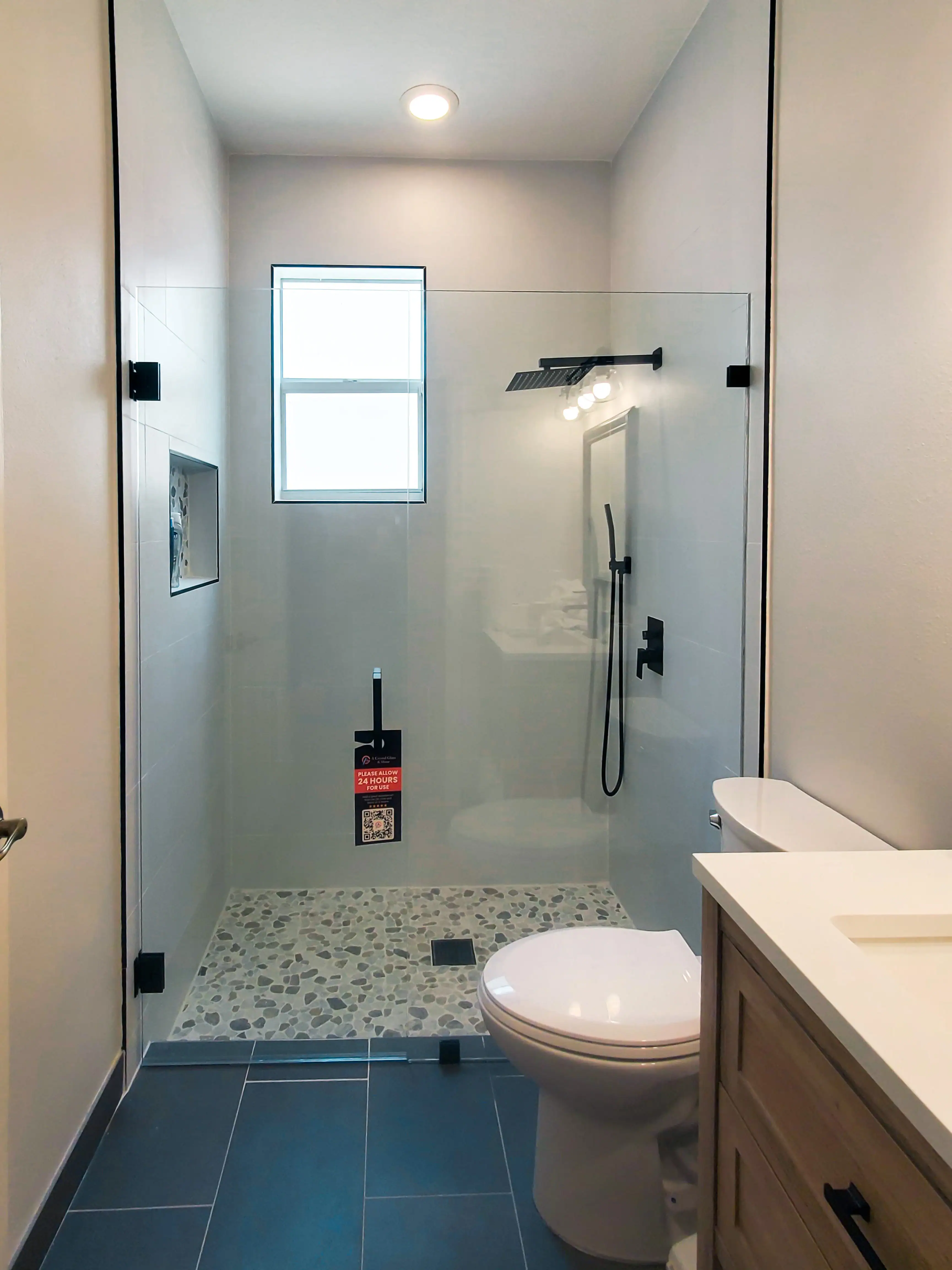 Shower Enclosure | Bautista Way Residence