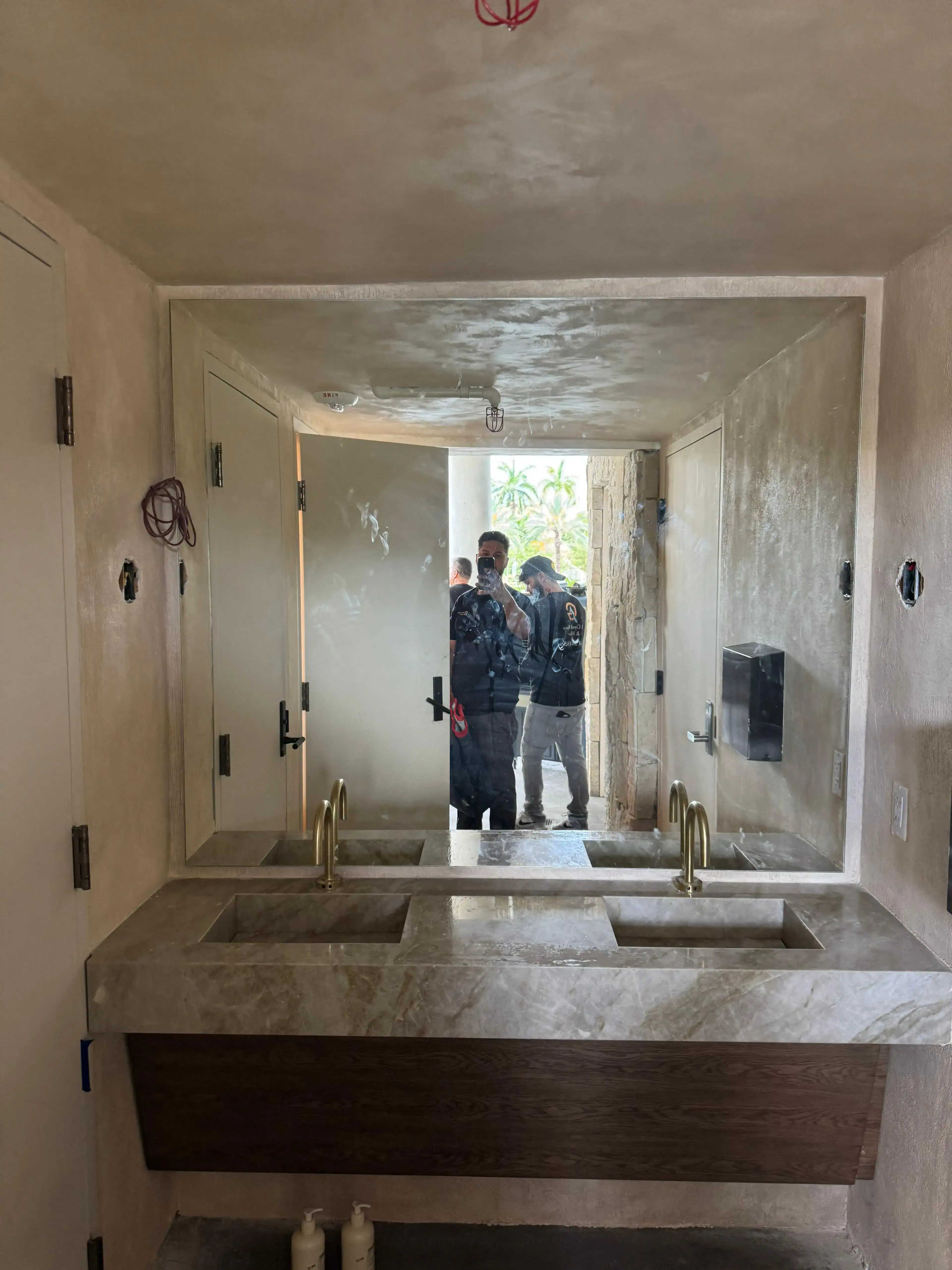 Custom Mirror | Jim Moran Boulevard Office