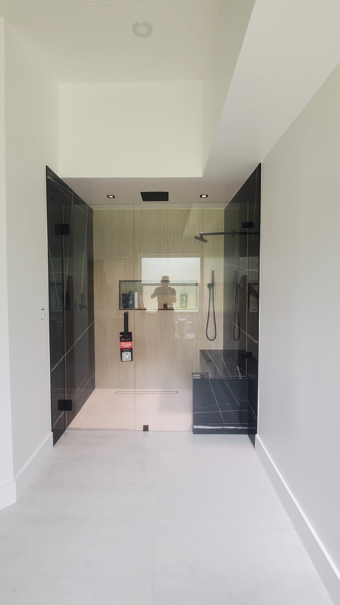 Shower Enclosure | 83rd Lane North Residence
