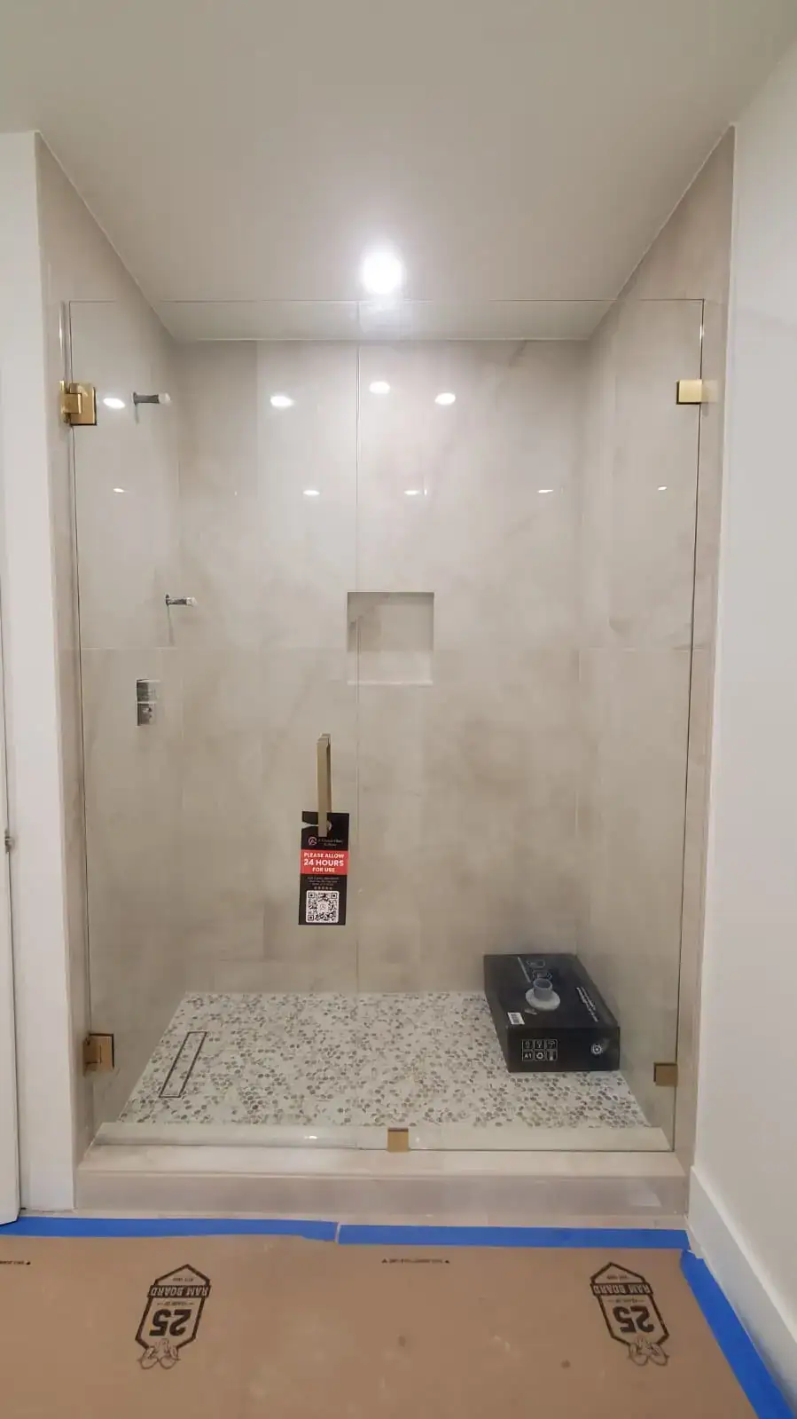 Shower Enclosure | Parker Ave Residence