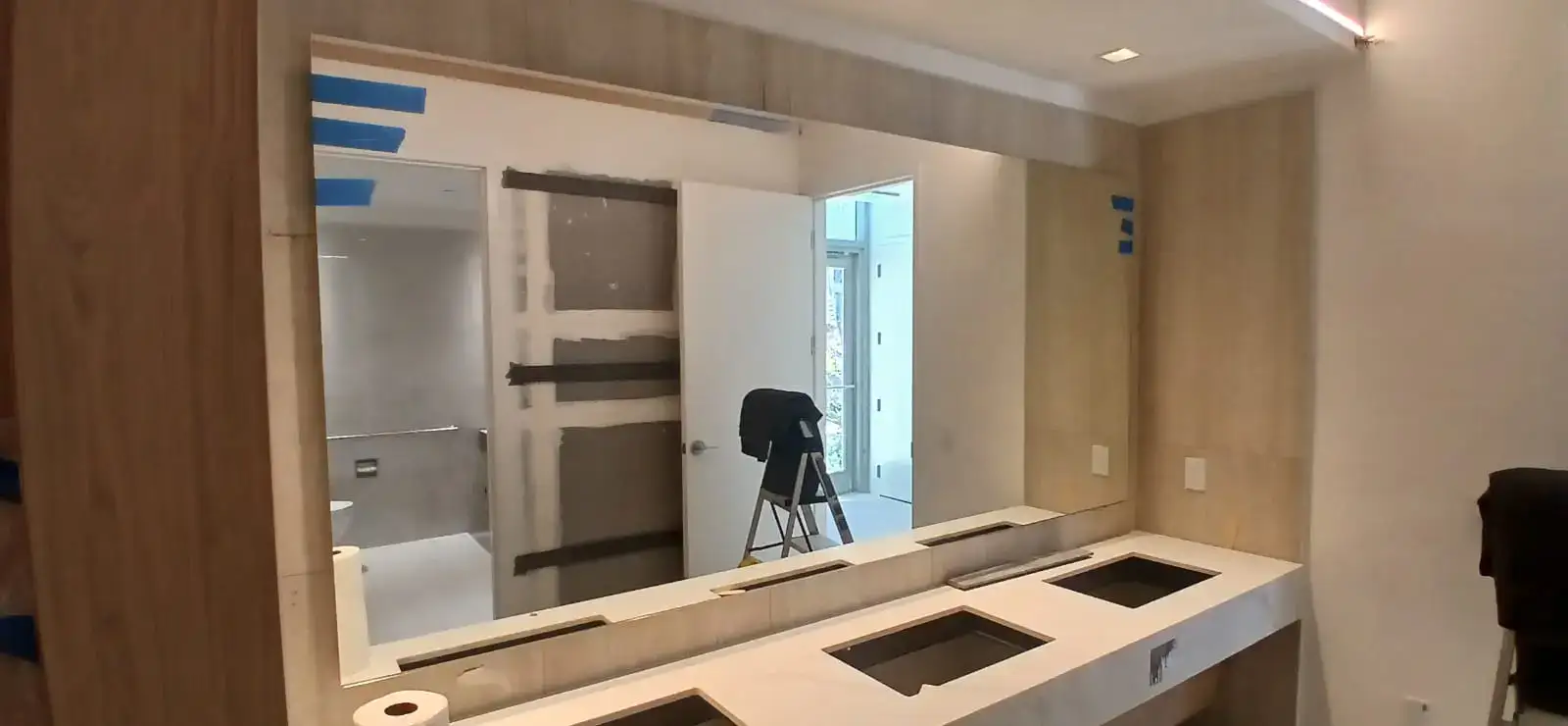 Custom Mirror | Coral Isles Circle Office