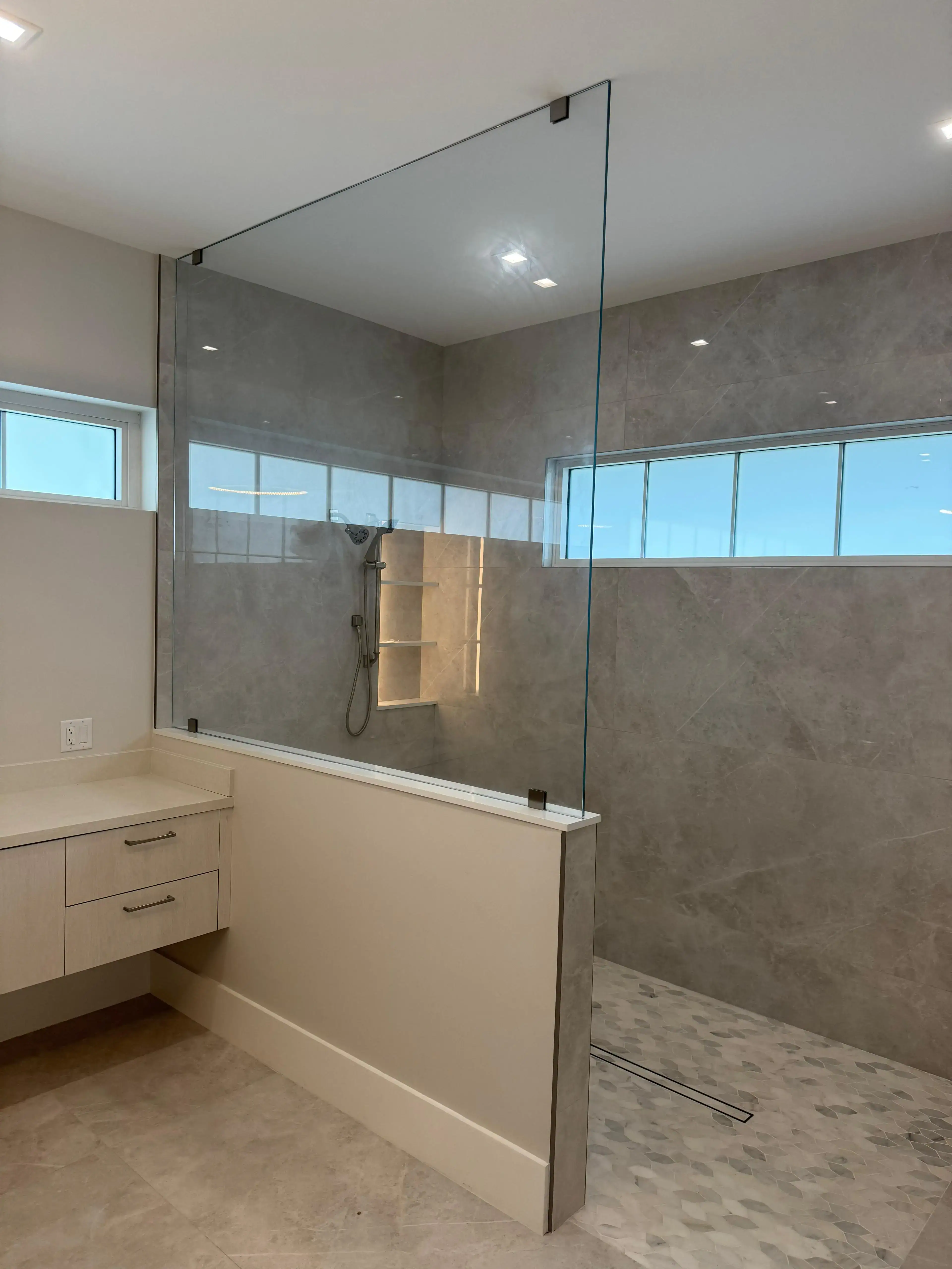 Shower Enclosures | Holly Lane Residence