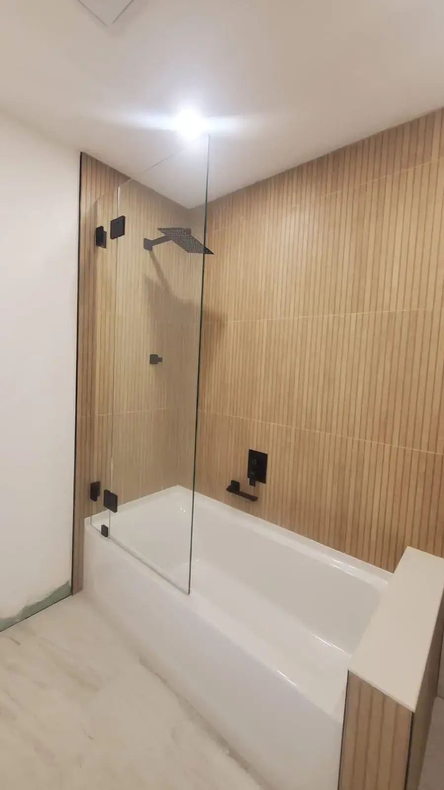 Shower Door | Westchester Drive East Residence