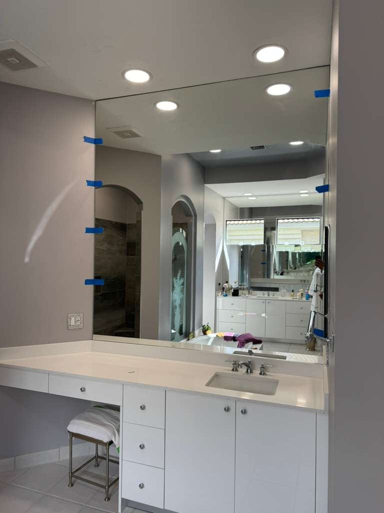 Custom Mirror | Blue Heron Way Residence