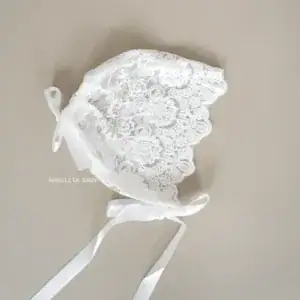 Gorro encaje  clásico