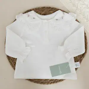 camisa blanca en algodón bety