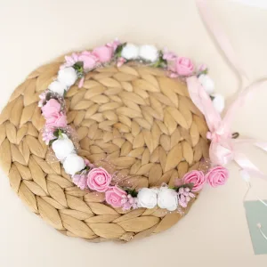 corona flores pequeñas sofia