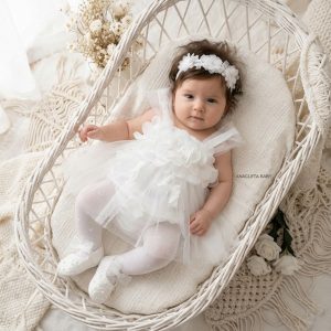 mameluco Selena blanco